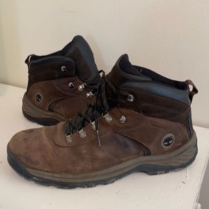 Men’s Timberland waterproof hiking boots.